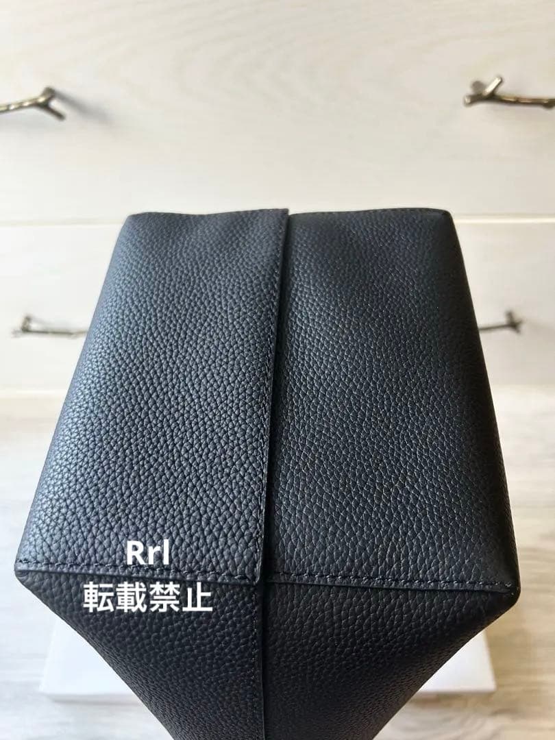 THE ROW N/S パークトート　ミディアム　ブラック　レザーバッグ