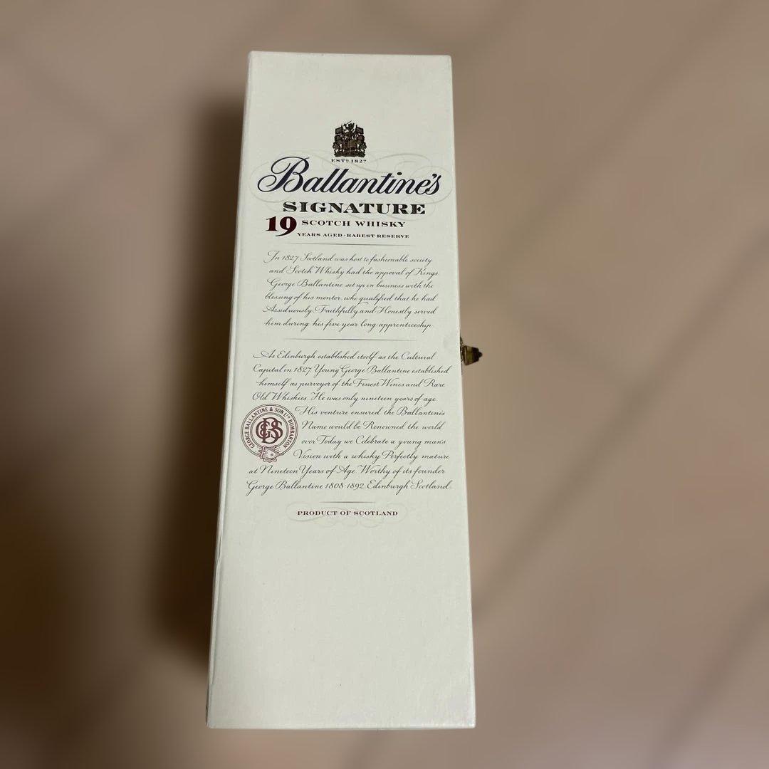 【未開封】バランタイン19年Whisky