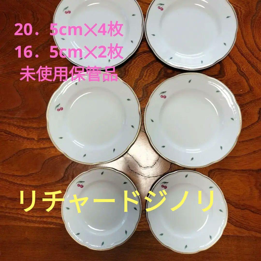 ★リチャードジノリ　皿中サイズ4枚小サイズ2枚