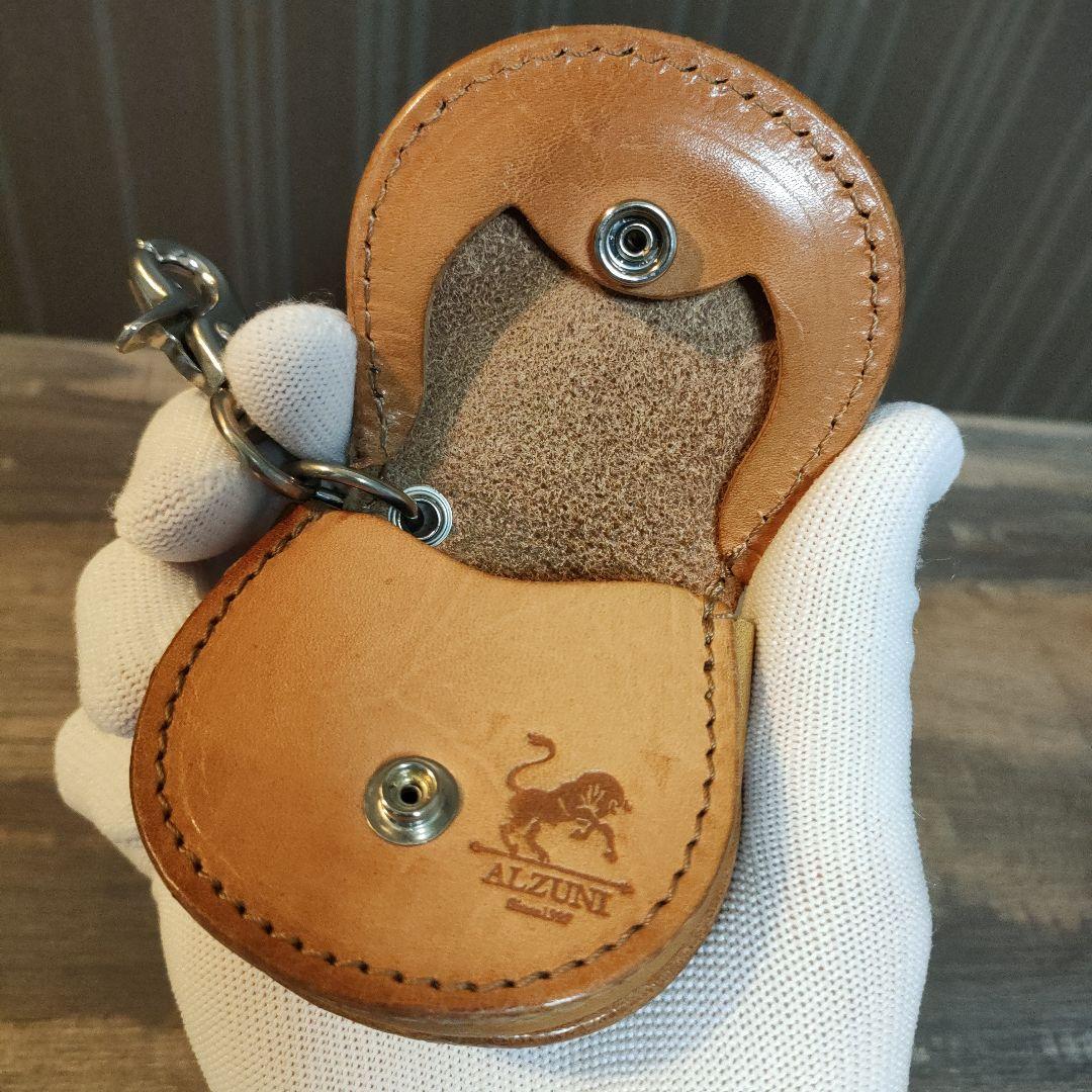 【貴重な焼印】アルズニ　ALZUNI　ケース　焼印入りレザー