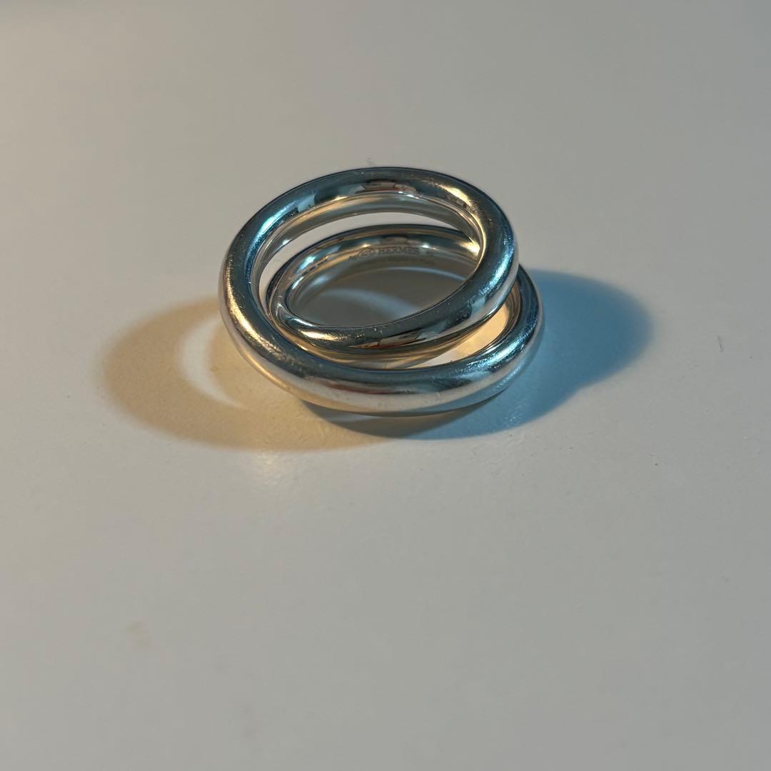 エルメス　シルバー　リング　ヴェルティージュ　52