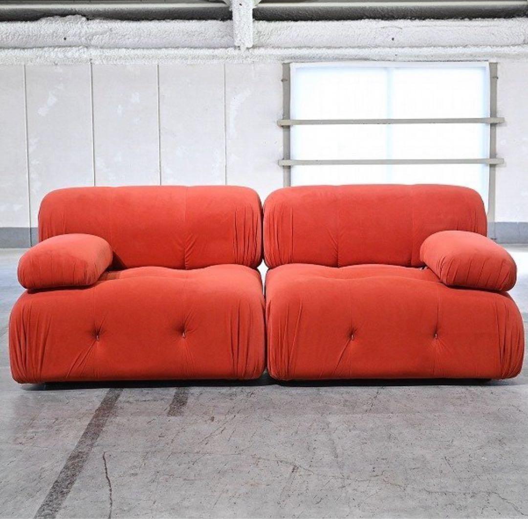 【名作デザイン】カマレオンダ　ソファ 2人掛け モジュール　イタリアンモダン