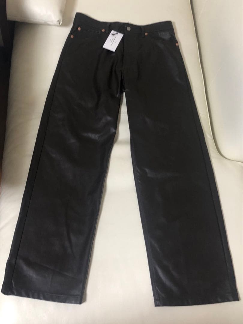 ロードスコフ　rold skov エコレザー ワイドパンツ