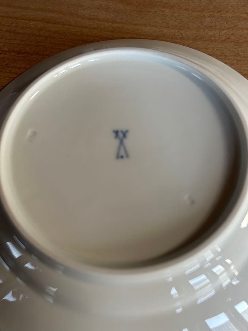 希少 マイセン プレート 皿 ビンテージ アンティーク 陶器 骨董