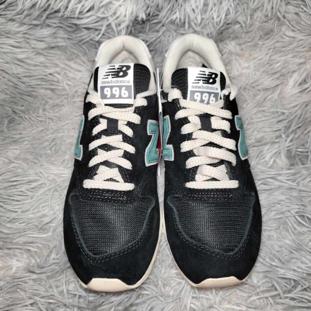 美品✨タグ付き　ニューバランス 996ブラック/グレー 23センチ