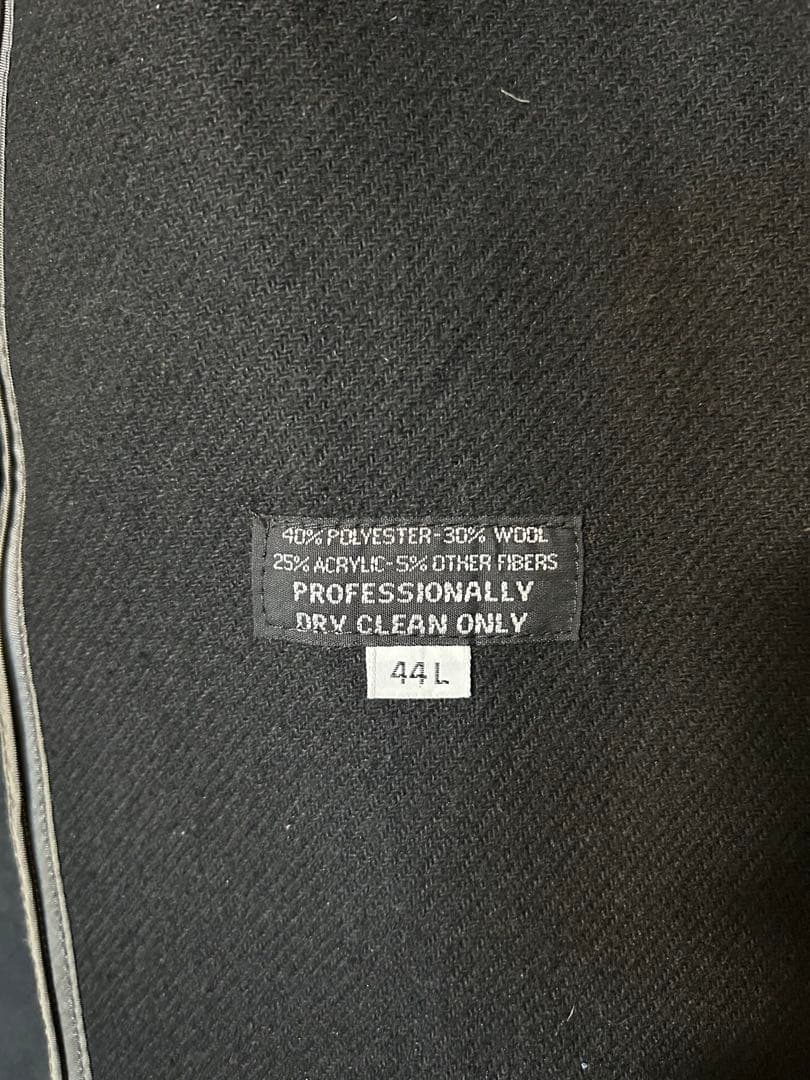 Christian Dior monsieur ブラック トレンチコート 44