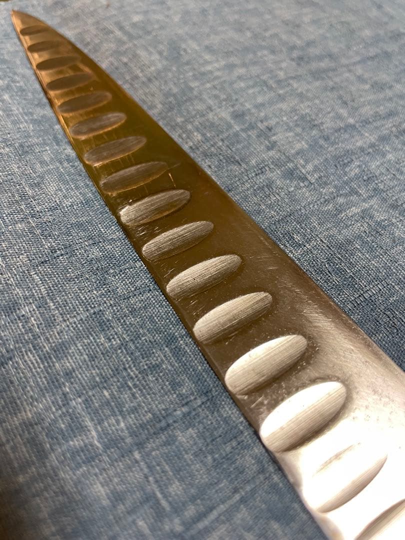 misonoミソノ　モリブデン鋼筋引きサーモンナイフ　刃渡り290mm