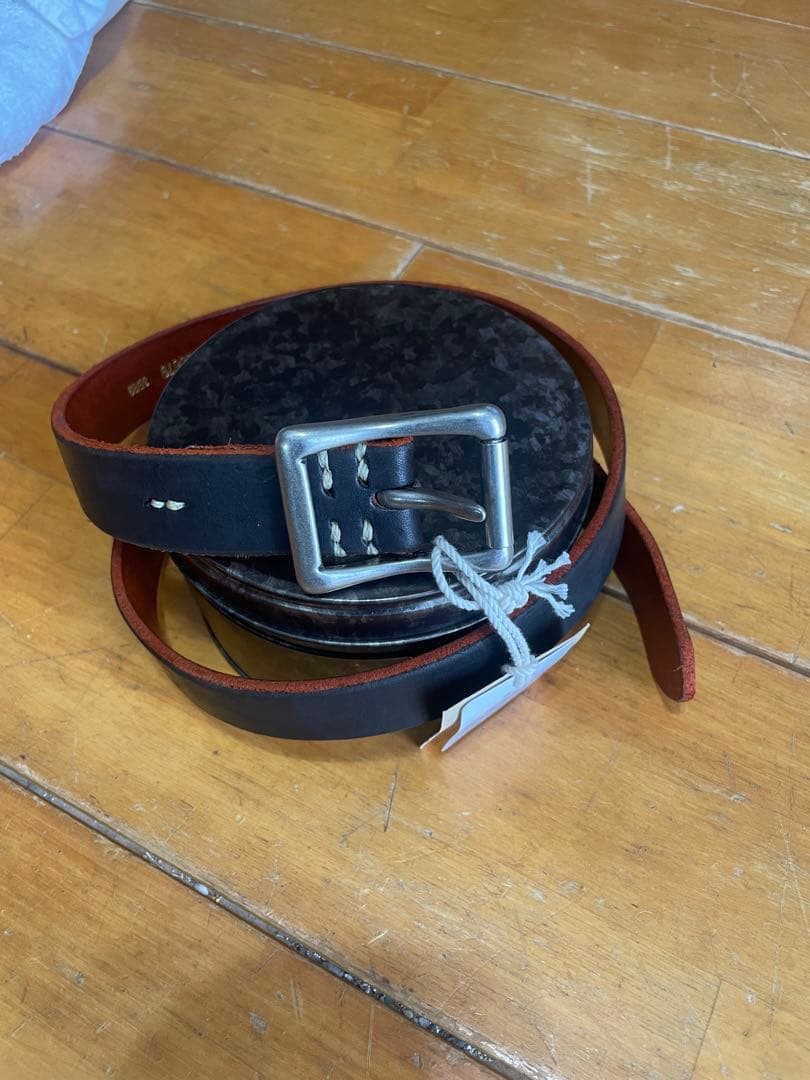 VINTAGE WORKS ベルト 茶芯　35/89 DH5679 ヴィンテージ