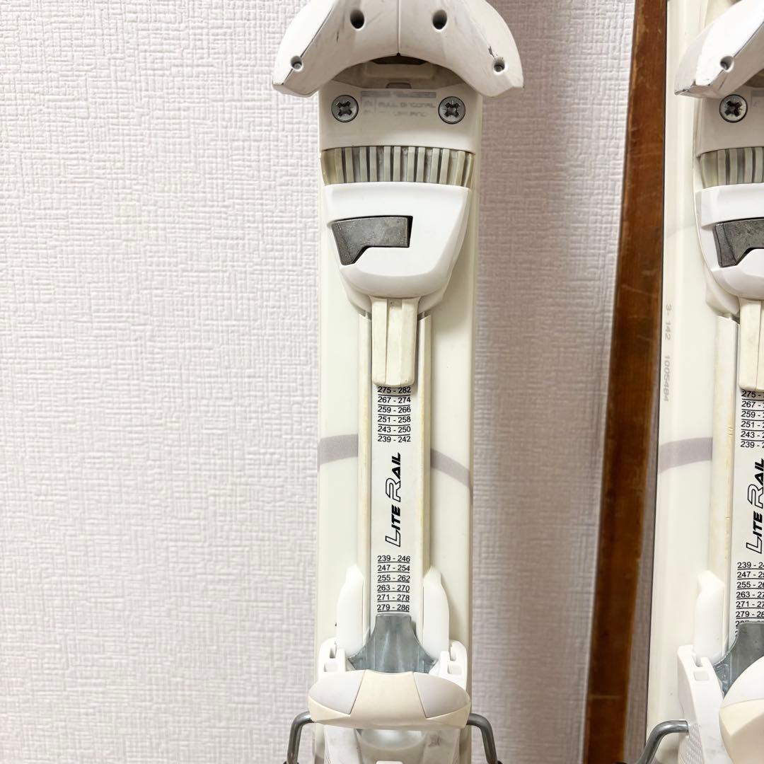 ■HEAD■女性用スキーセット■板142/靴23-23.5/ストック107