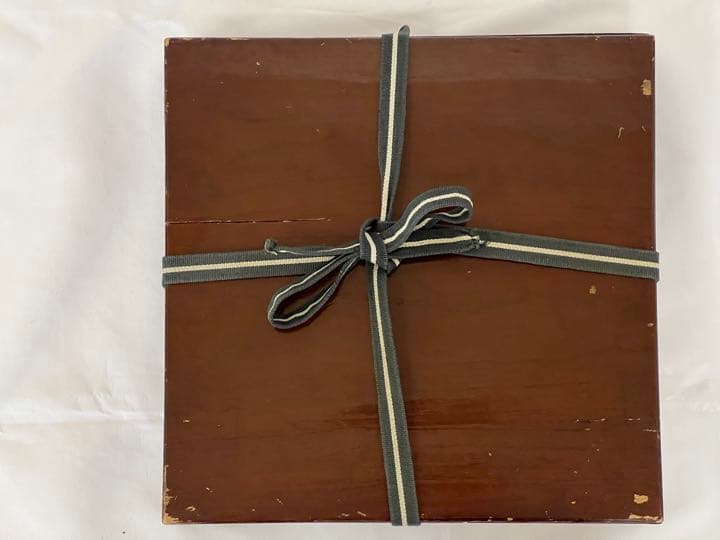 セール【高級】輪島塗　扇面蒔絵入れ子盆