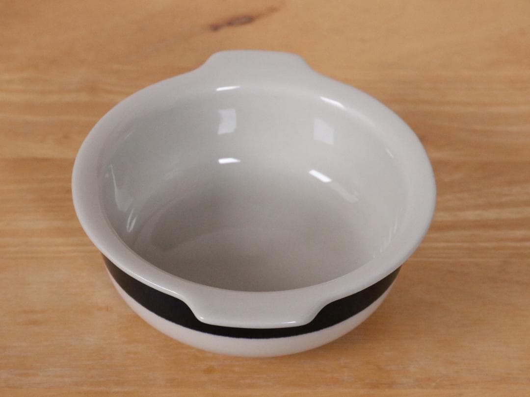 ARABIA アネモネ Anemone　グラタン皿 耳付きボウル&ソーサー 1客