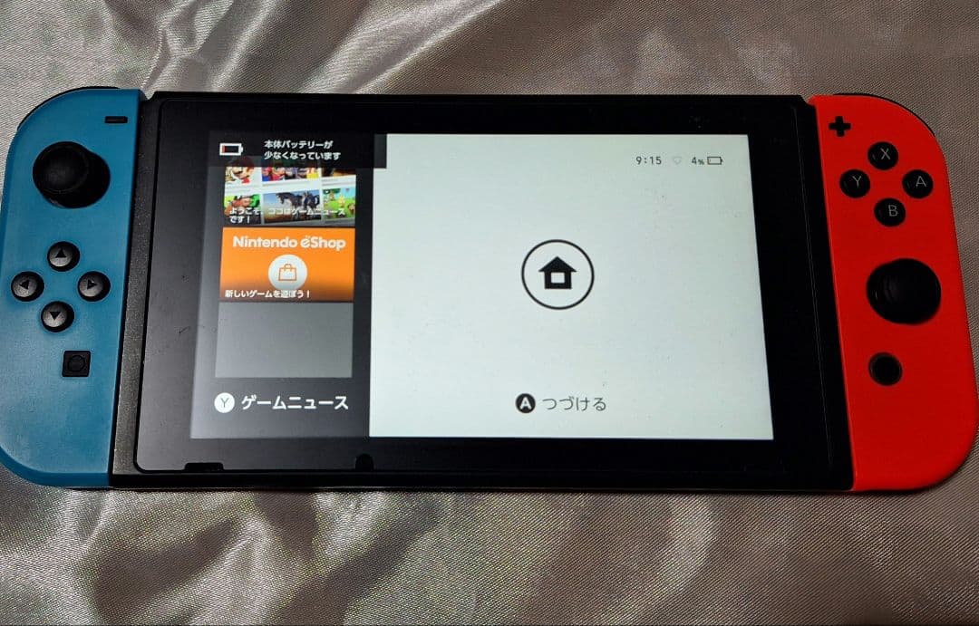 Nintendo Switch 本体 青/赤 SDカード付き