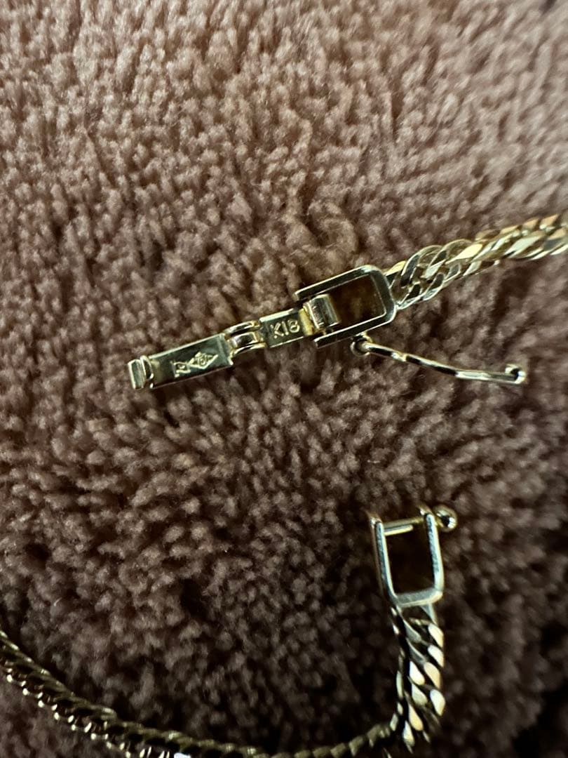 12TC 18K 日本製ゴールド 17cm 3.02 grams ブレスレット