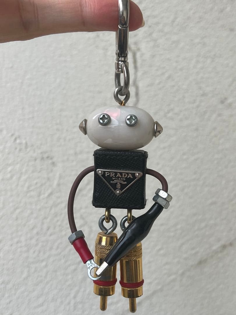 PRADA プラダ キーホルダー チャーム ロボット
