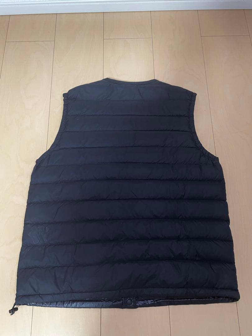 DANTON ダントン　インナーダウンベスト36サイズ　ブラック