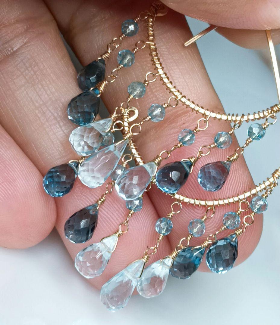 14kgf シャンデリアピアス♡