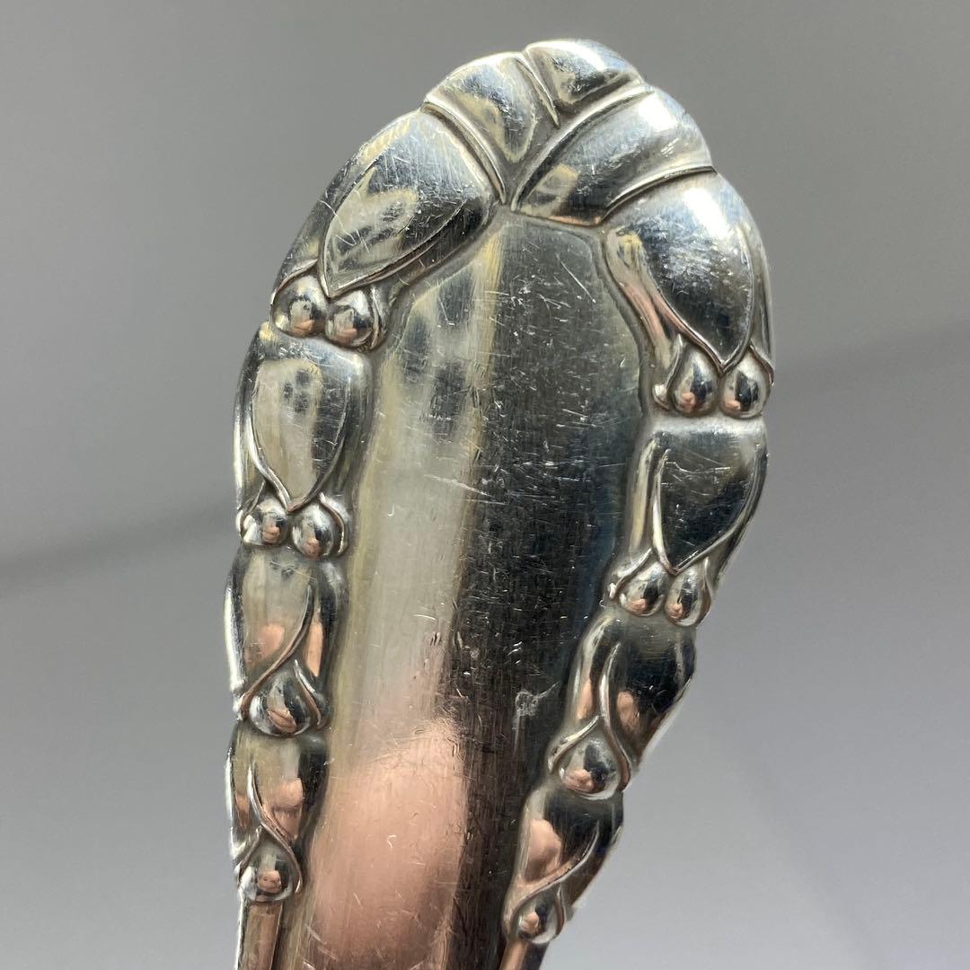 ジョージジェンセン　ローズリリーディナースプーン　6本　袋付401g 19.6㎝