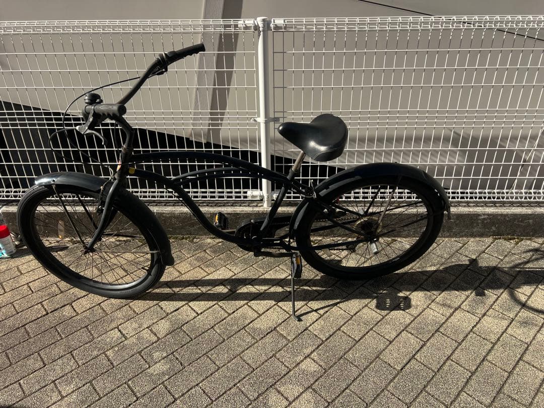 【引取りのみ】Rainbow ビーチクルーザー ブラック