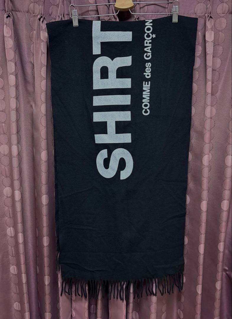 j*u様 コムデギャルソン シャツ 大判 ウール マフラー ストール 送料込み