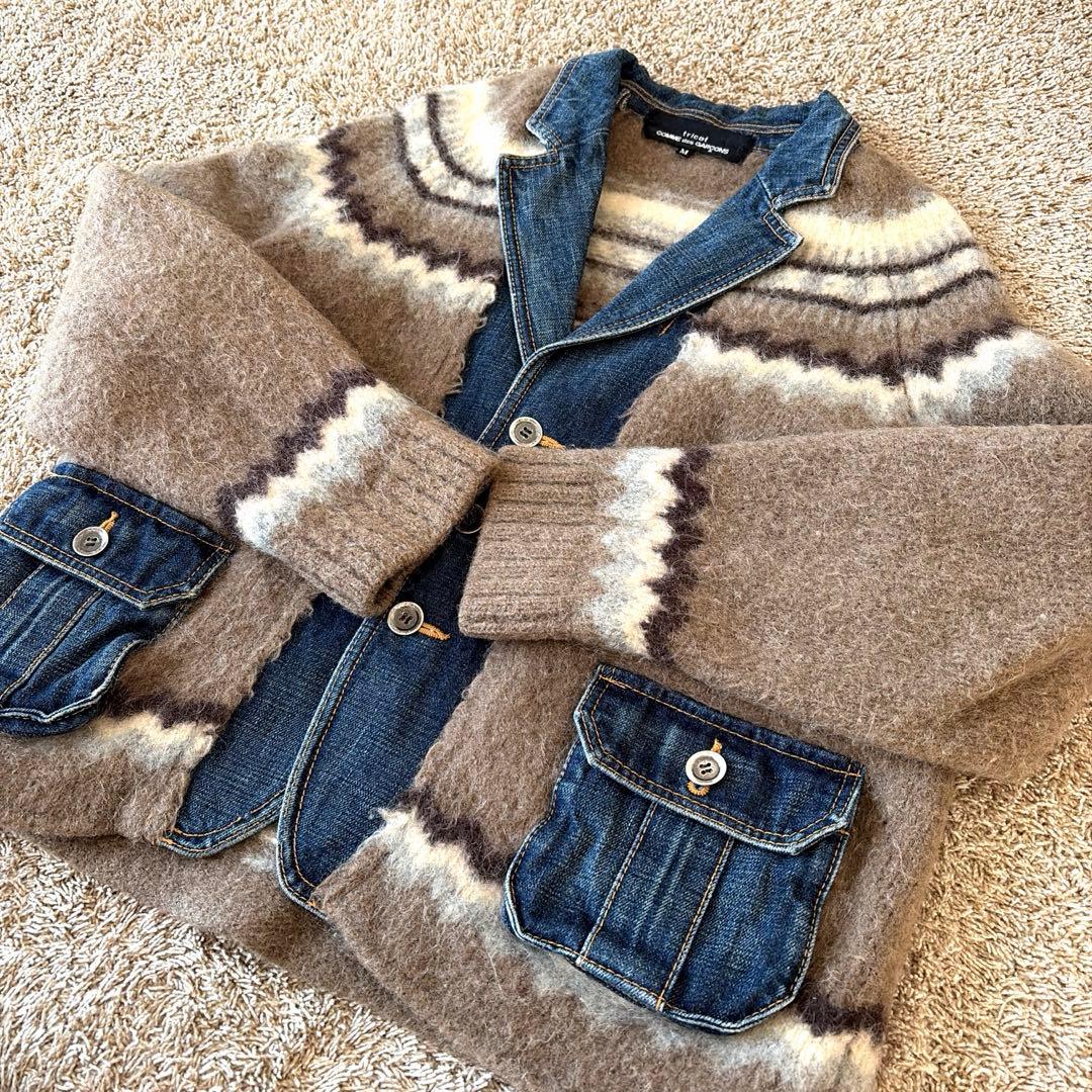 tricot COMME des GARCONS ジャケットMサイズ