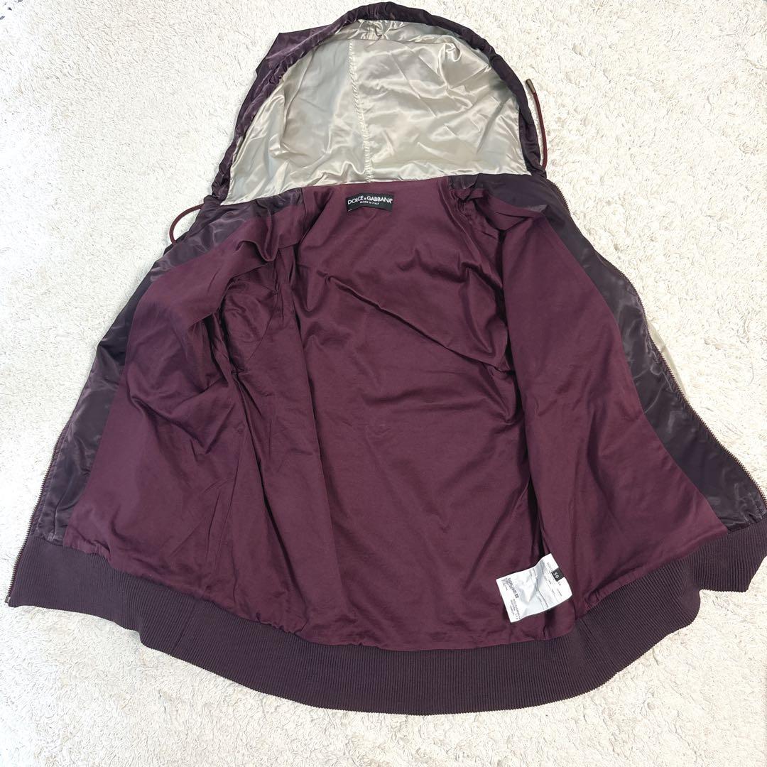 alba　ドルチェ＆ガッバーナ XL 刺繍スカジャン 紫