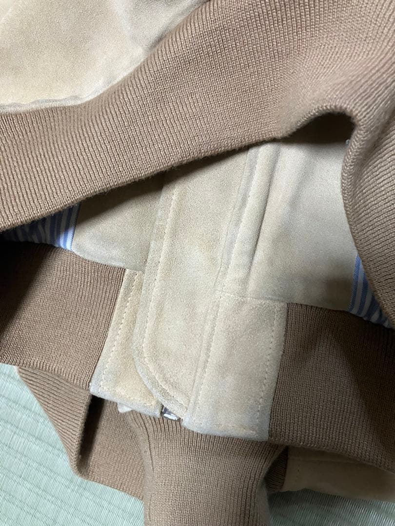 専用 Maison Kitsune カーフスエードMAー1