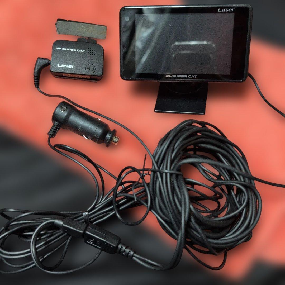 ユピテルGS303+LS21セットLaser SUPER CAT レーダー探知機