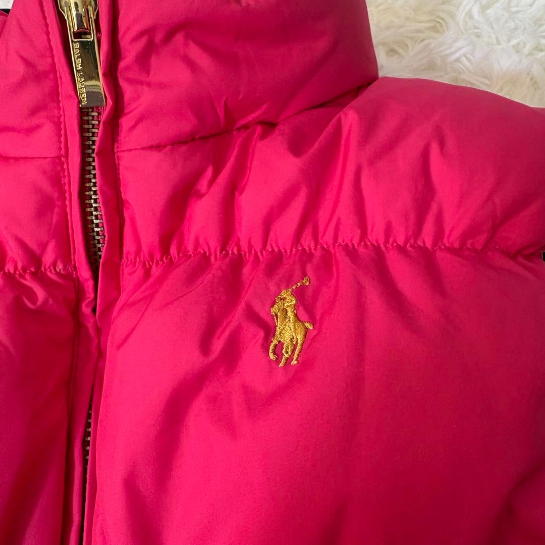 新品タグ付き　ラルフローレン 定価4万円　リバーシブルダウンベスト 160