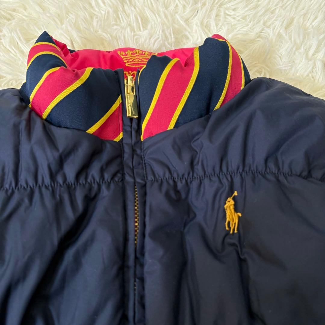 新品タグ付き　ラルフローレン 定価4万円　リバーシブルダウンベスト 160