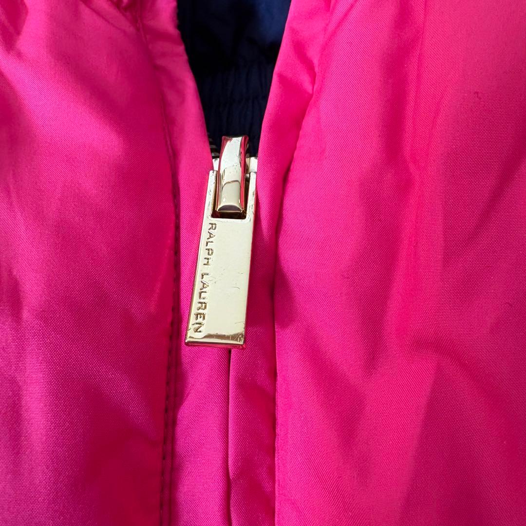 新品タグ付き　ラルフローレン 定価4万円　リバーシブルダウンベスト 160