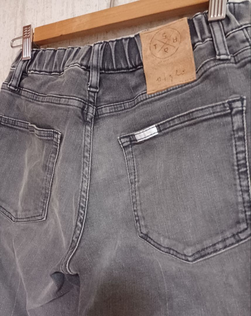 MUSEドゥーズィエムクラス flare hemデニム XS SURT　グレー