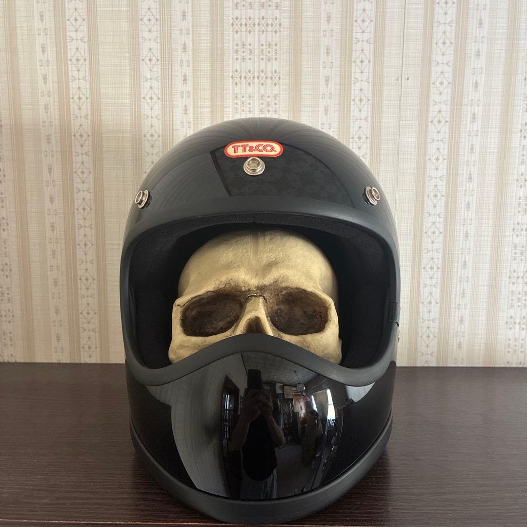 TT&CO トゥーカッター ヘルメット SG/DOT スタンダード ブラック