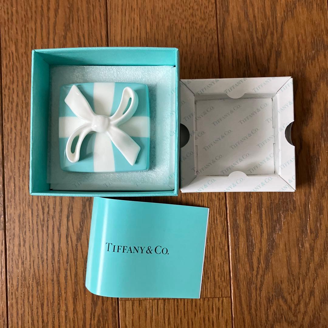 【新品未使用】Tiffany & Co. ギフトボックス型小物入れ