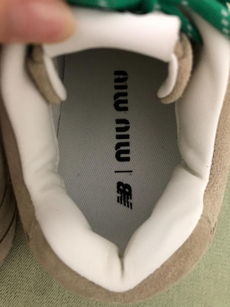 靴23.5 Miu Miu New Balance スニーカー 超美品　鞋未使用