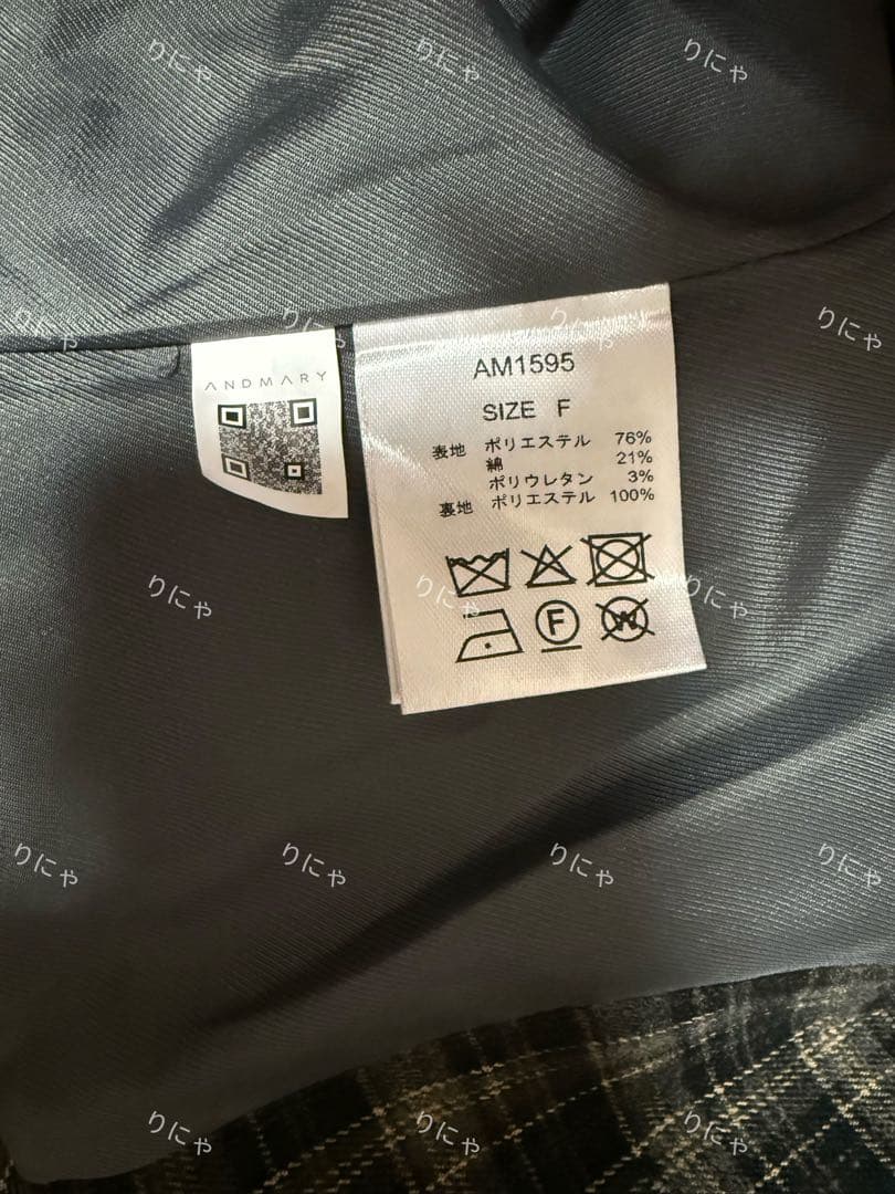 ワンピース ANDMARY Renon pleats mini dress