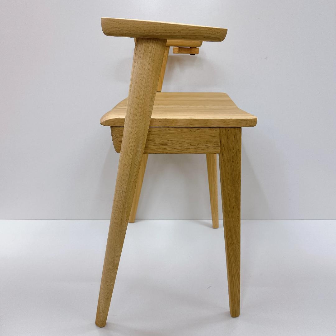 【美品】カリモク アーム付 スツール ハイタイプ 玄関椅子