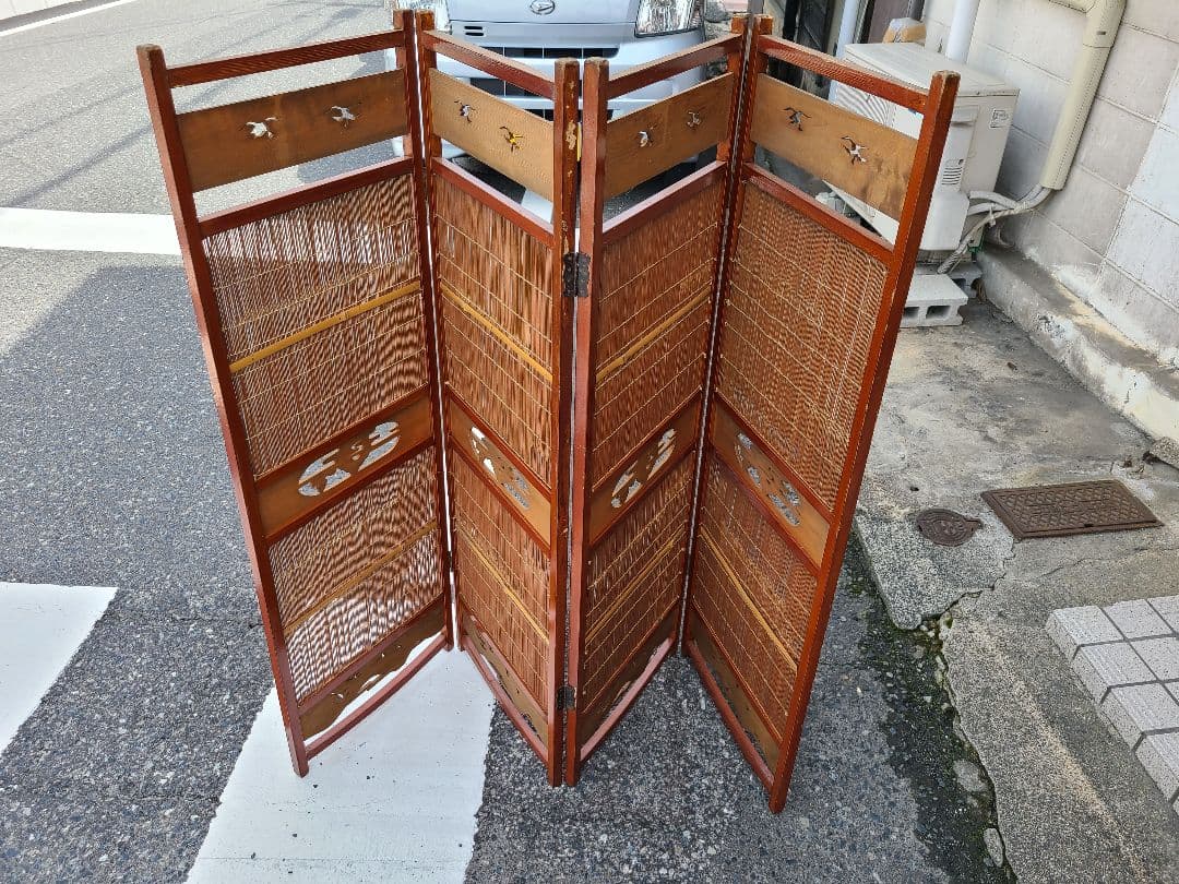 パーティション　古民家にどうぞ。昭和の当時物