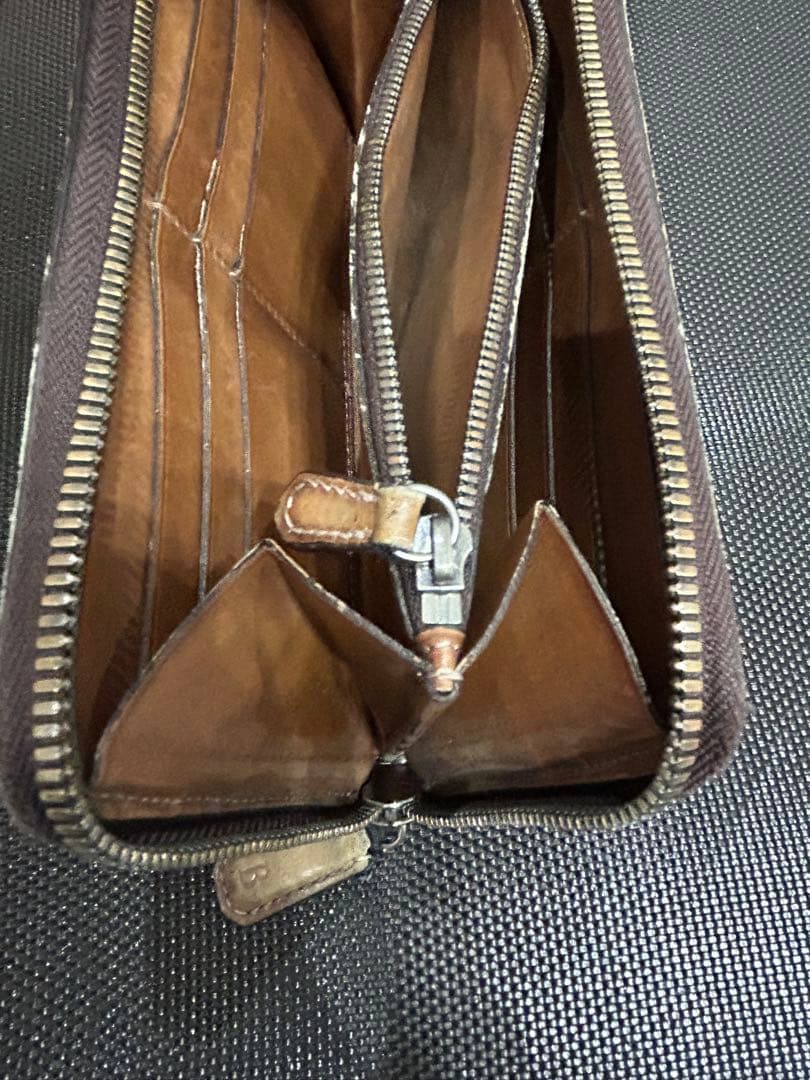 ベルルッティ 長財布 ブラウン イタウバ