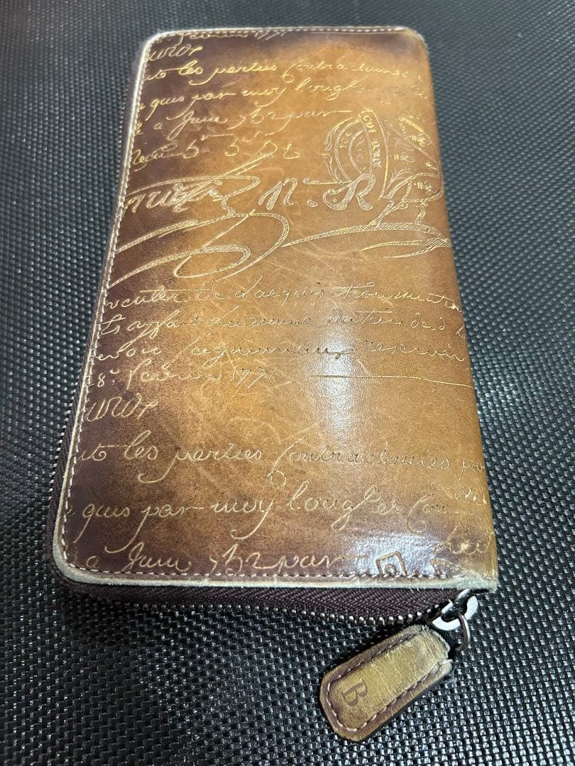 ベルルッティ 長財布 ブラウン イタウバ