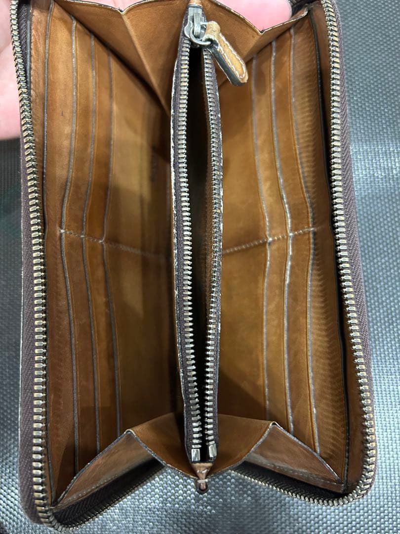 ベルルッティ 長財布 ブラウン イタウバ