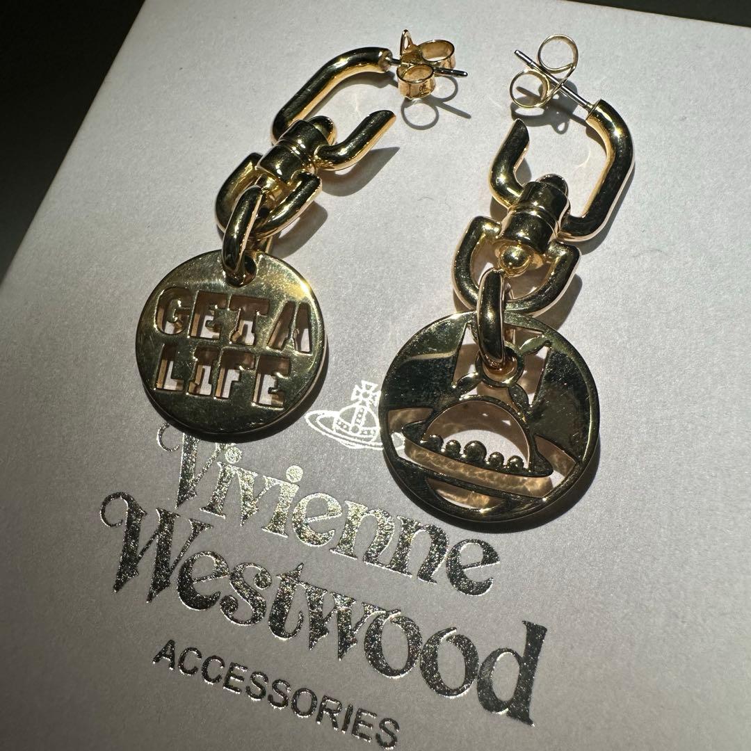 Vivienne Westwood GET A LIFE ピアス 正規品