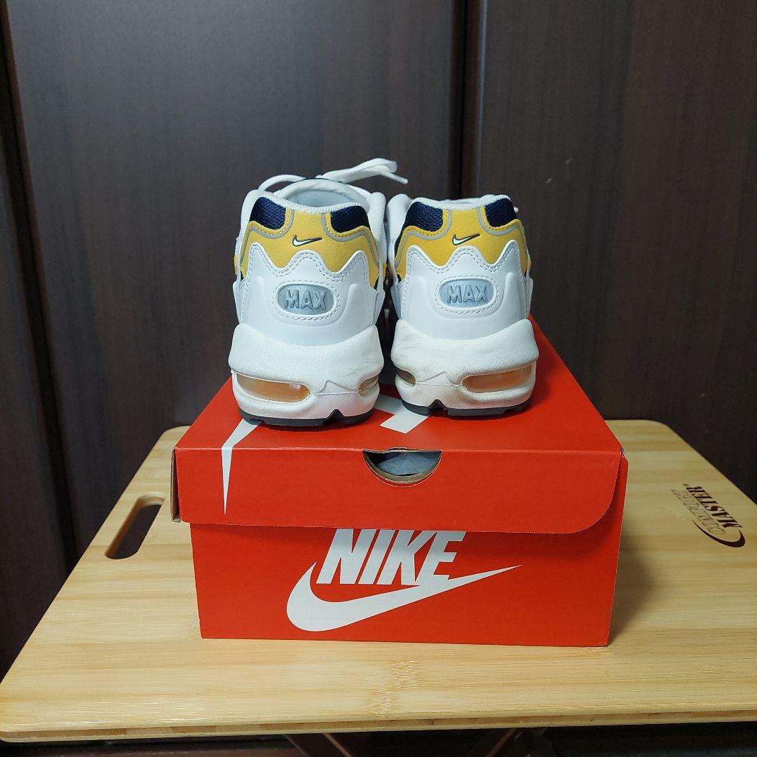 ユ*ウ様 Nike Air Max96 ホワイト/ネイビー/イエロー