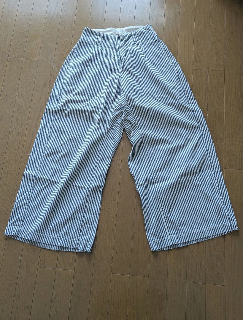 kapitalワイドヒッコリーヌーボーパンツ