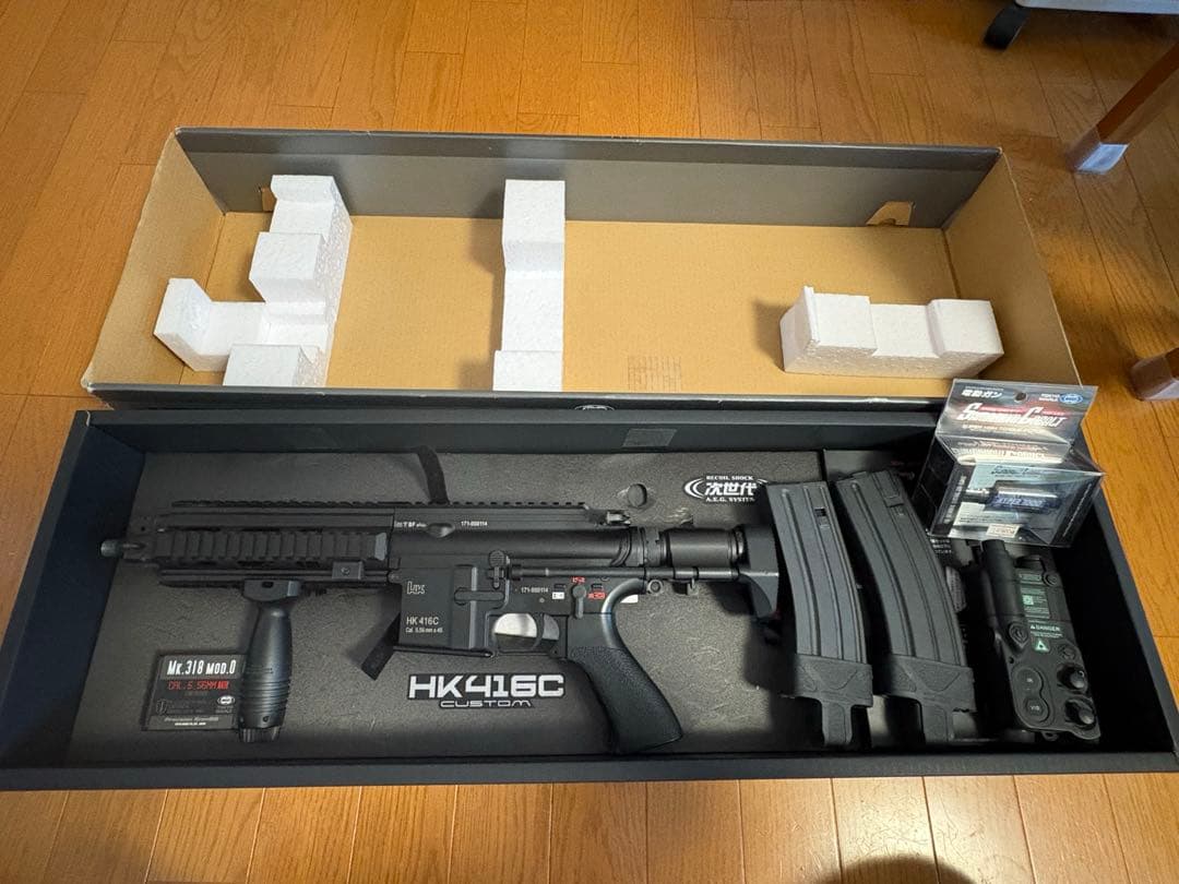 HK416C 次世代電動ガン モーターカスタム