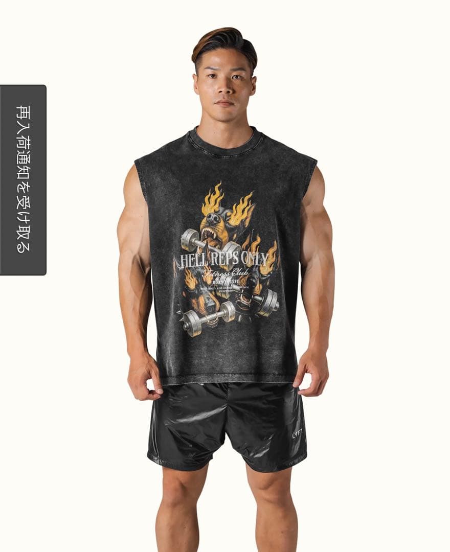 LYFT タンクトップ sブラック