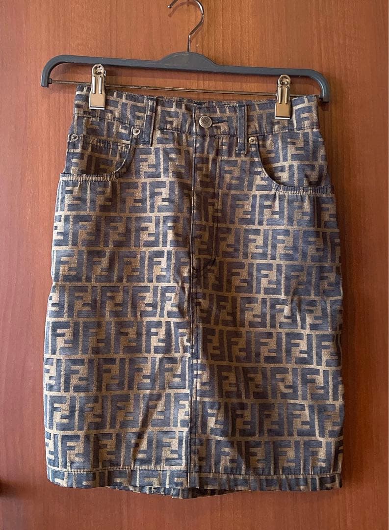 FENDI フェンディ スカート ズッカ柄 ハイブランド