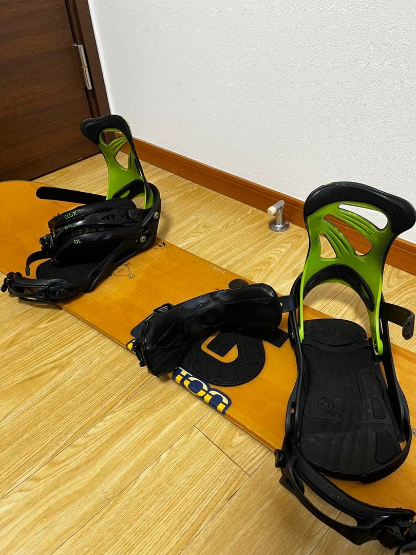 BURTON CHARGER 156 FLUXビンディング　スノーボードセット