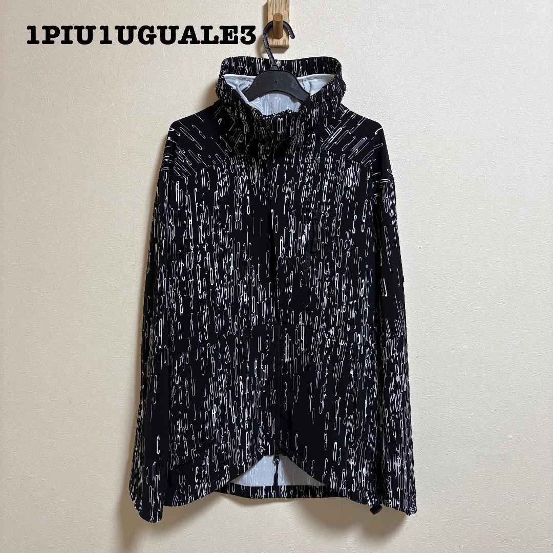 ウノピゥウノウグァーレトレ 4WAY総柄グラフィックスタンドネックジャケット