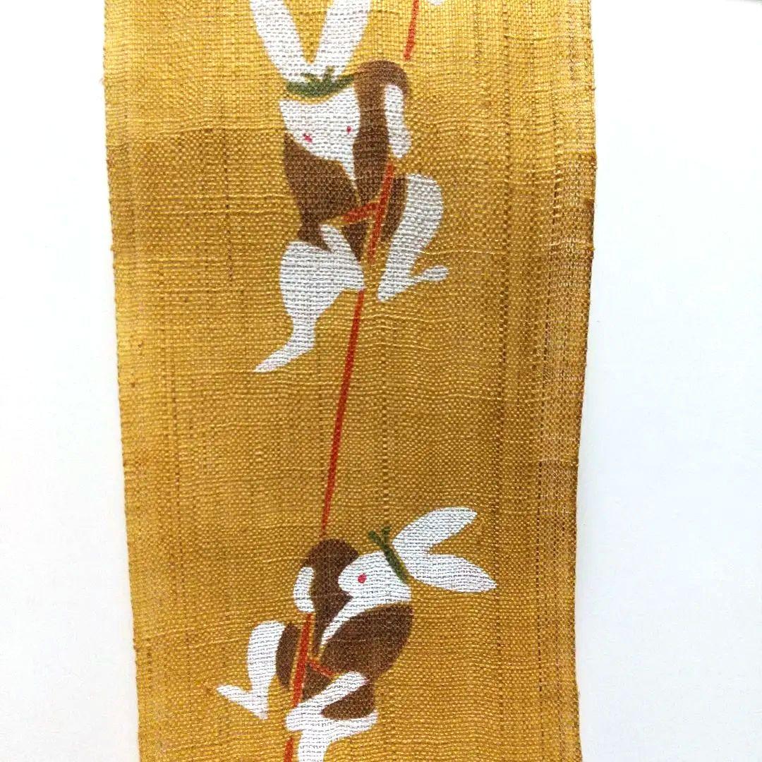 新品・未使用  ※京都洛柿庵  細タペストリー・『うさぎの宝袋』 ※