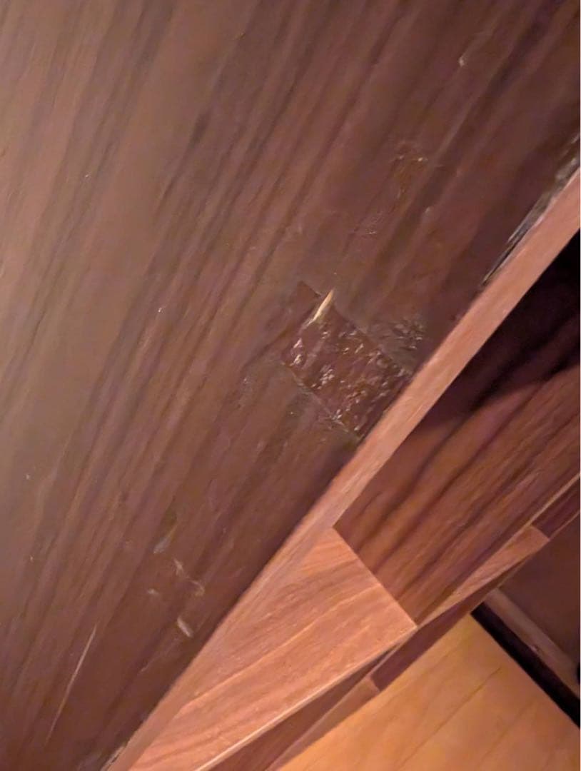 と*う様 ■送料込■無印良品 スタッキングシェルフウォールナット 棚 木製